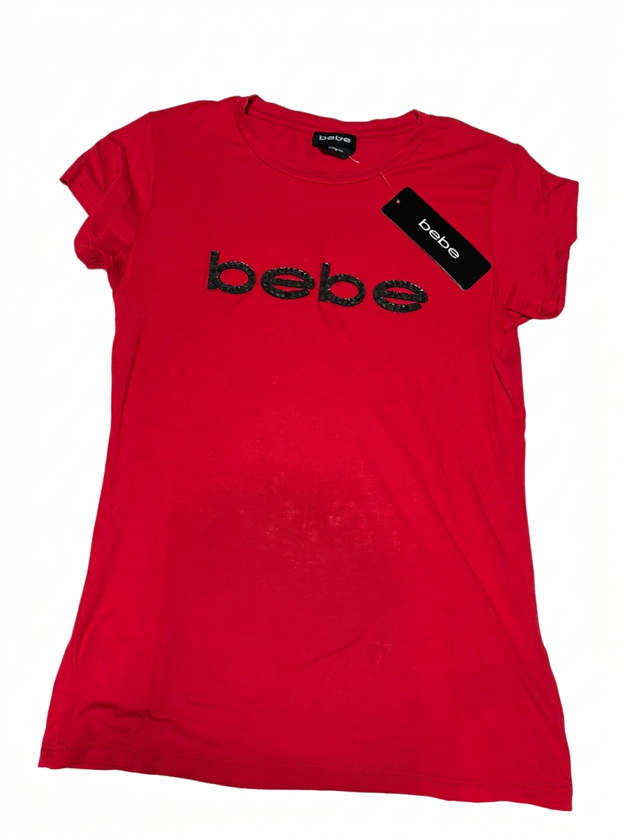 Polo bebe Rojo Logo con Pedrería
