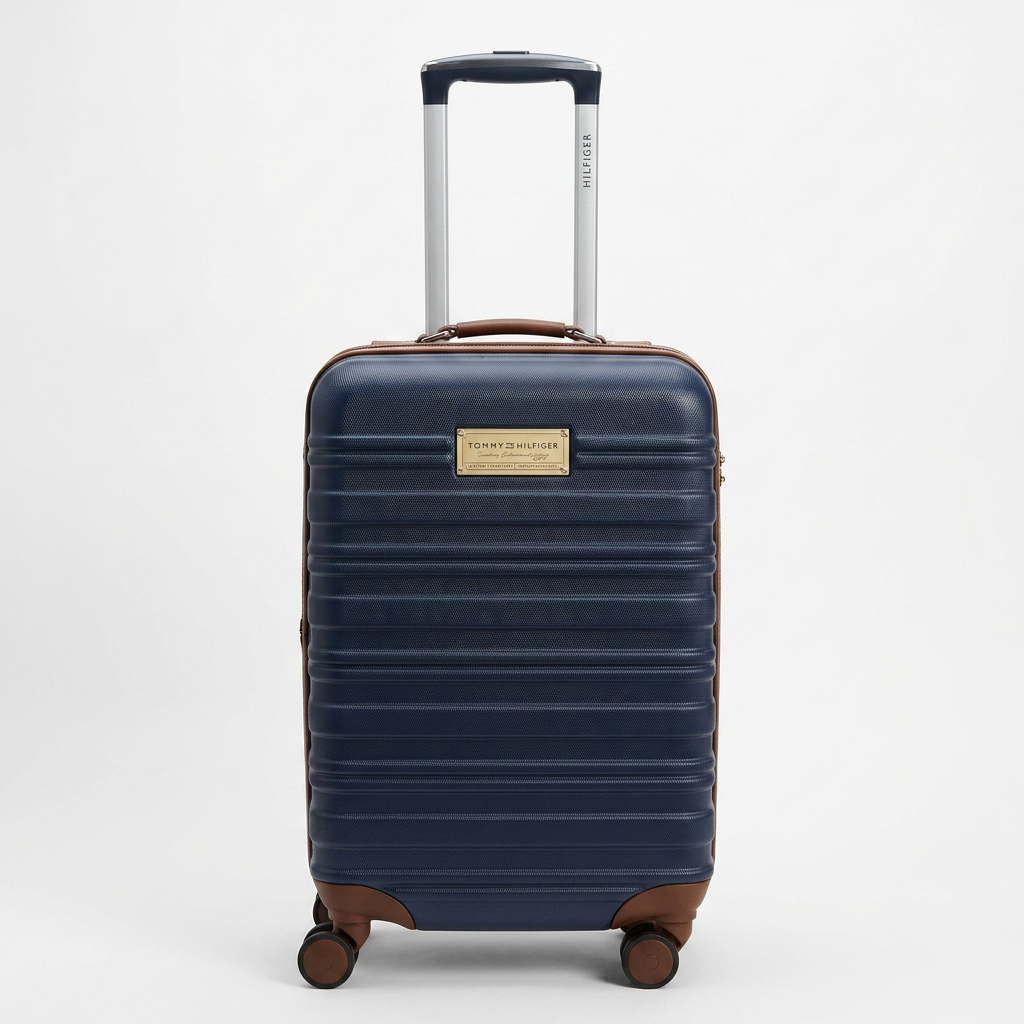 Tommy Hilfiger Hard-Shell Carry-On Navy Spinner