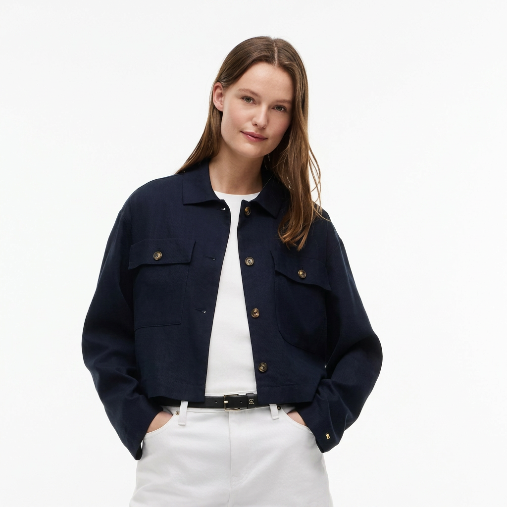 Tommy Hilfiger Chaqueta Corta Navy Botones Dorados