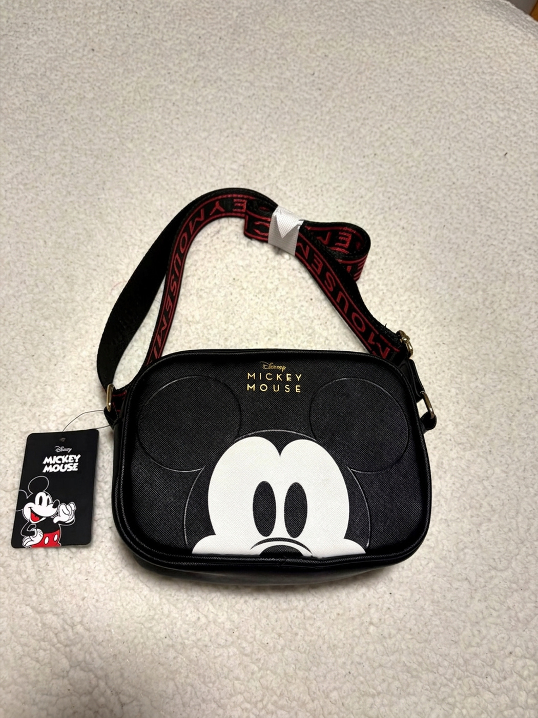 Cartera Disney Mickey Mouse Negra