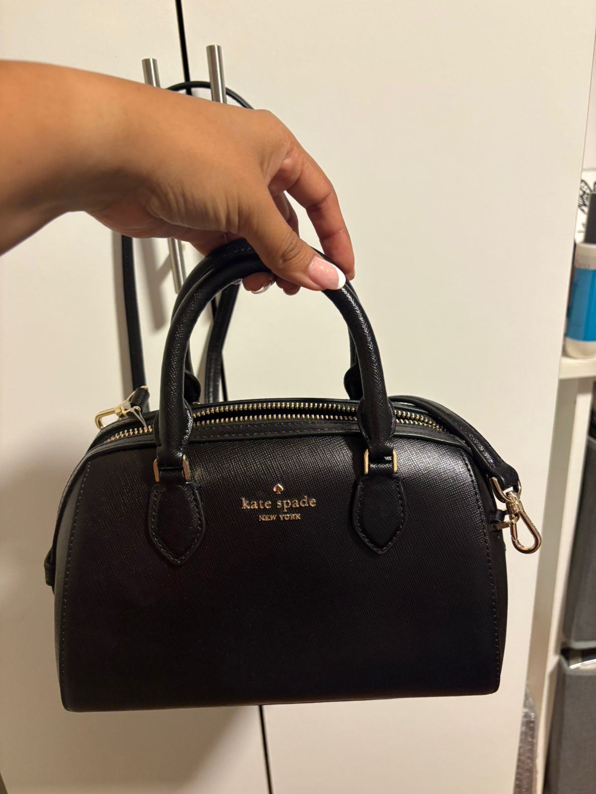 Kate Spade New York Mini Bowler Black