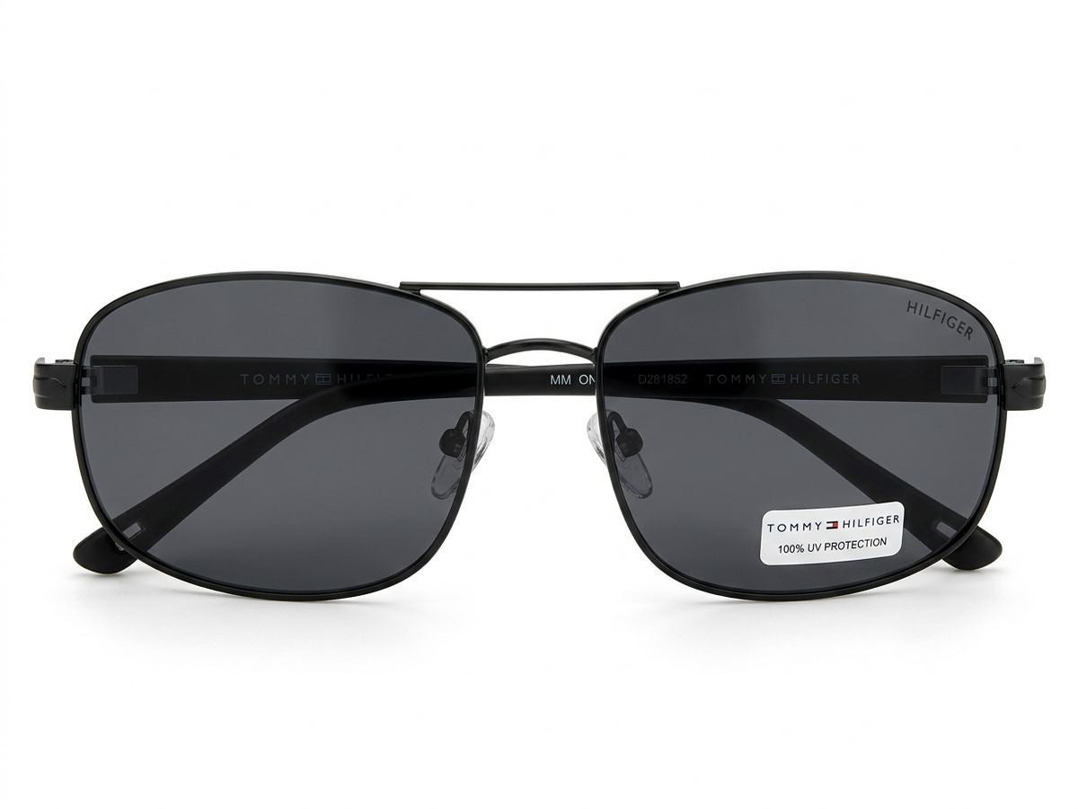 Tommy Hilfiger Aviador Metal Negro